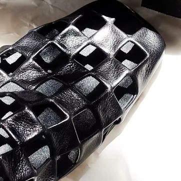 Loafer Slip On Men - Women Black Caged Flat Sandals 2026