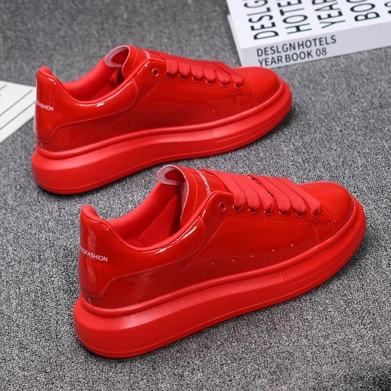 2025 Lacquered White Casual Sh - Men'S Shoes For Tennis review and price
