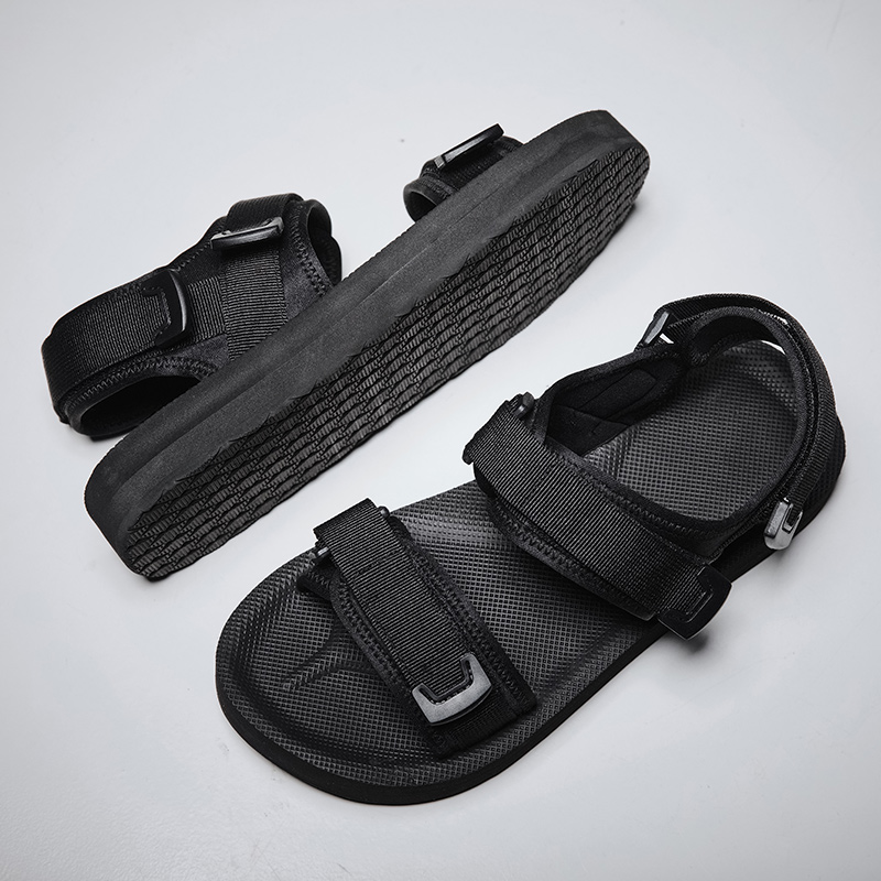 Adjustable Flat Sandals For Wi - Men Shoes Velcro review and price