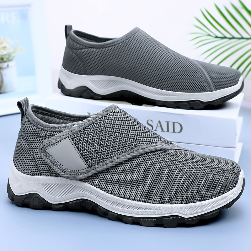 2026 New Summer Men's Mesh Sho - Men Shoes Velcro review and price