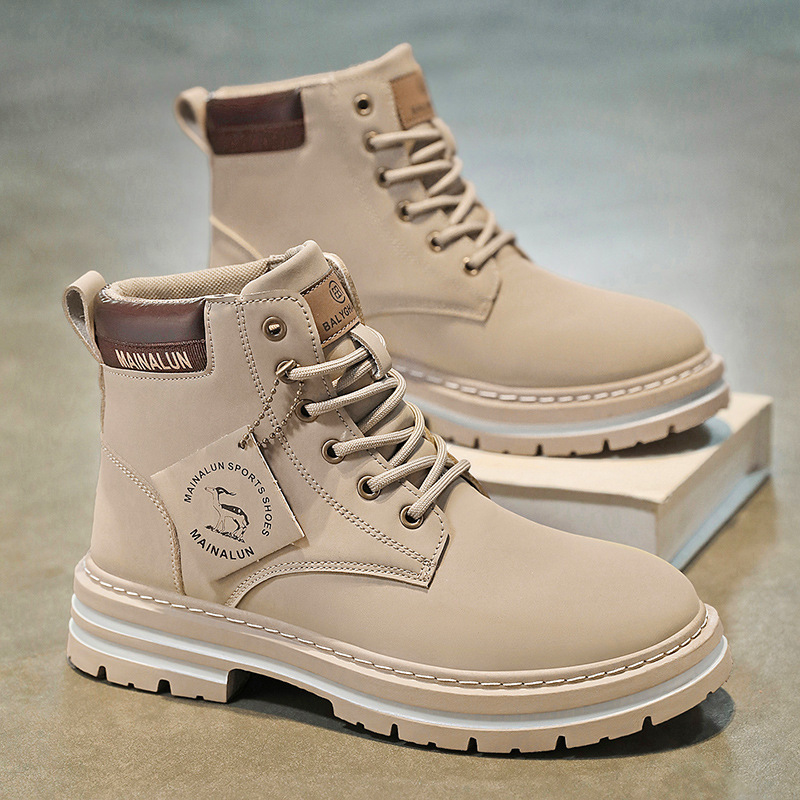 Classic Men High Top Boots Hig - Men Shoes Trends review and price