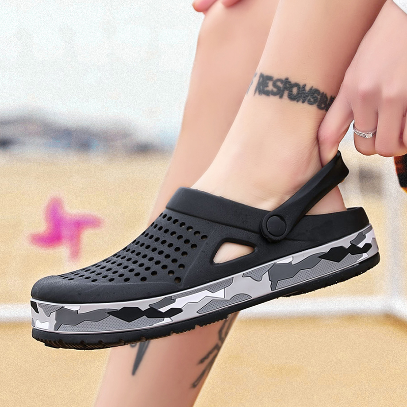 Summer Men Shoes Clogs Slipper - Men Shoes Marks review and price
