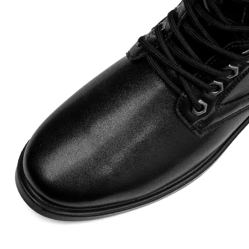 High-top Leather Boots Outdoor - Men'S Shoes Hiking review and price