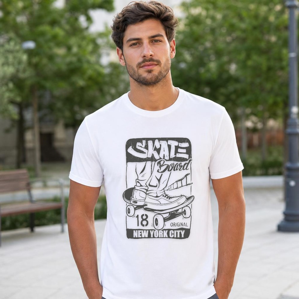 Men Summer Tee Skateboard Grap - Men'S Shoes York review and price