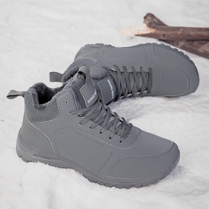Winter Men's Boots Warm Plush  - Men Shoes Marks review and price