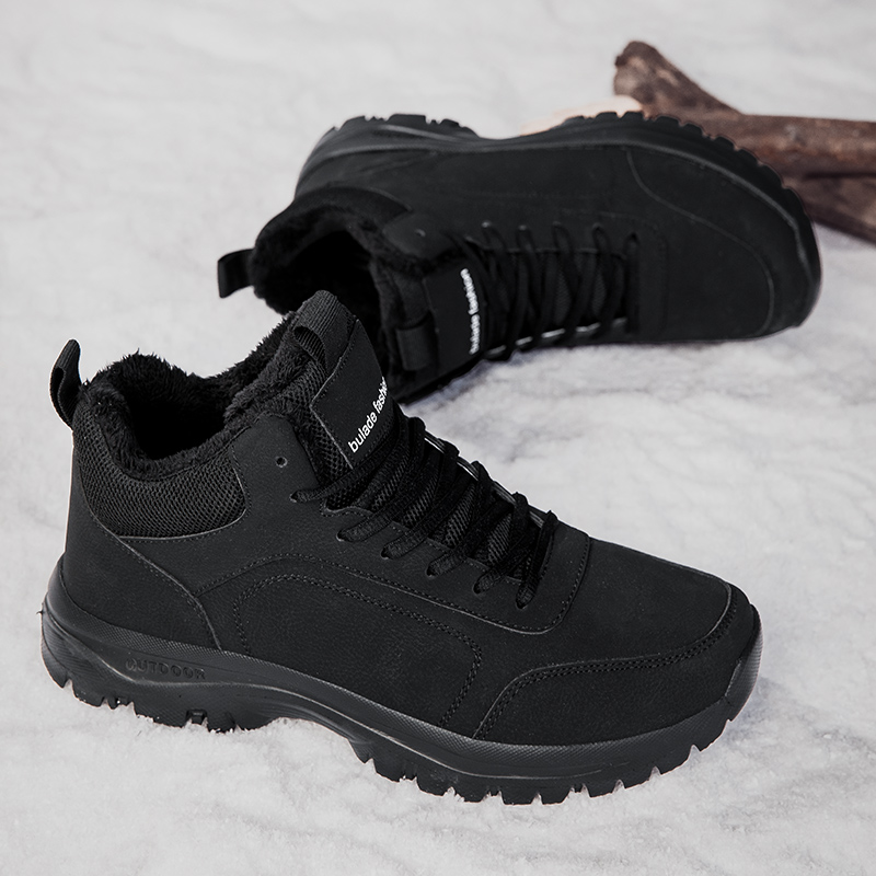Winter Men's Boots Warm Plush  - Men Shoes Marks review and price