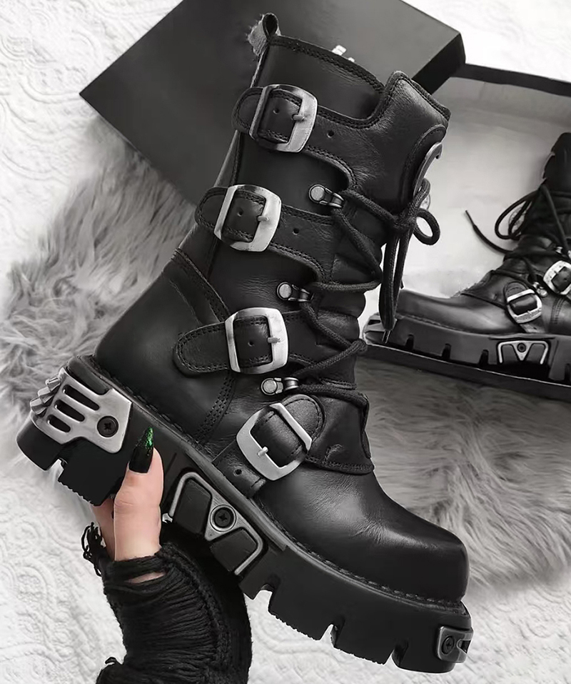 men luxury fashion punk gothic - Men Shoes Trends review and price
