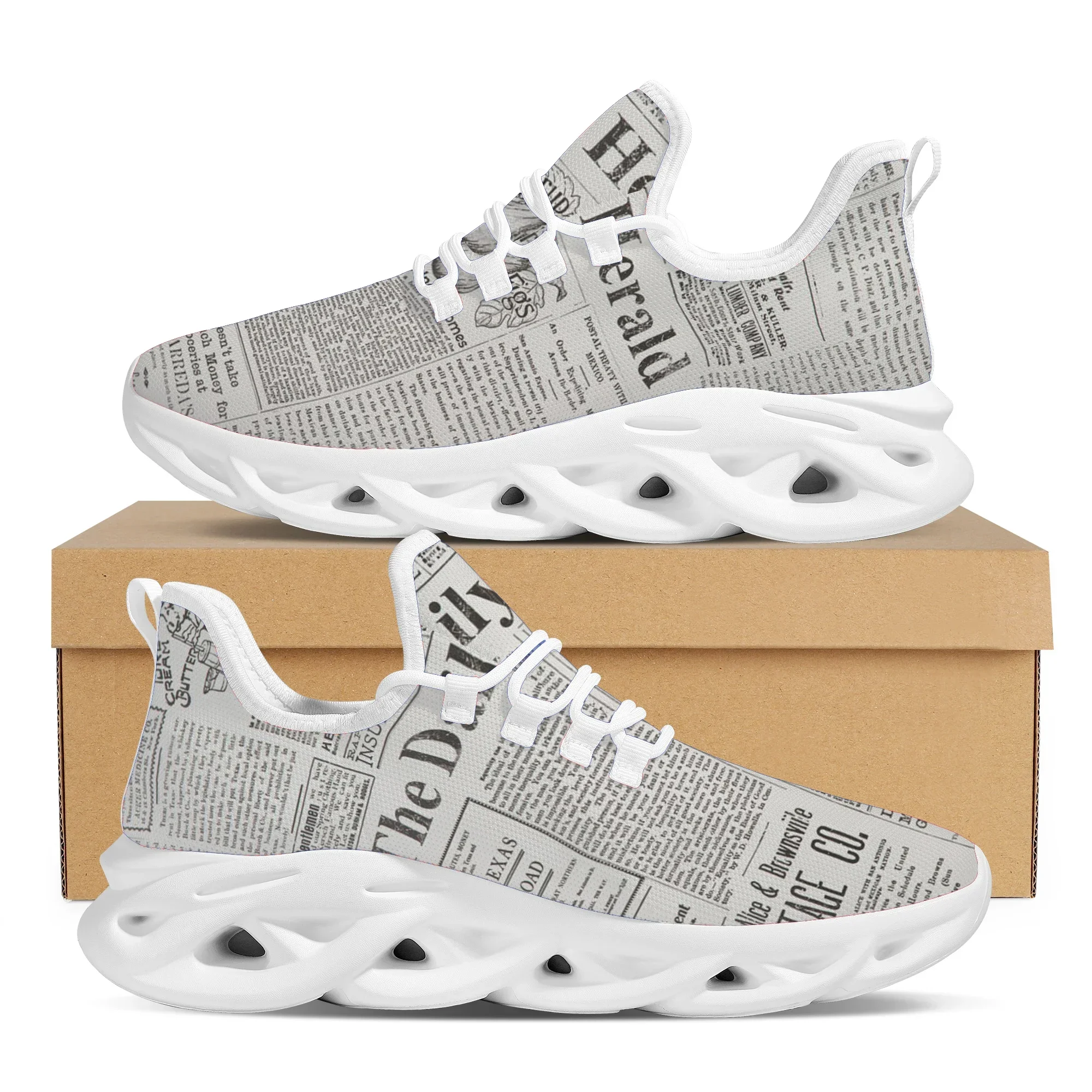 Custom Made Simple Newspaper P - Men'S Shoes For Tennis review and price