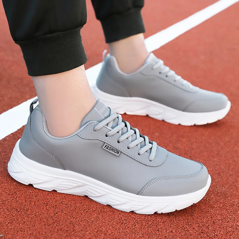 Men's Running Shoes Black PU U - Men'S Shoes For Wide Feet review and price