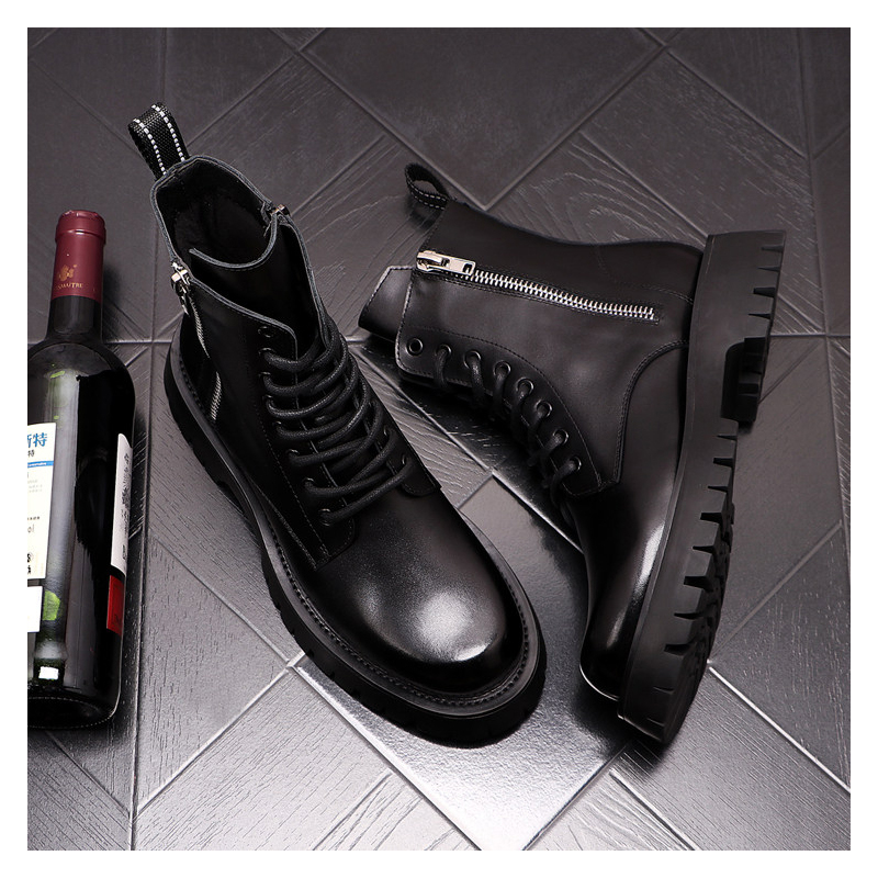 Men Luxury Fashion Genuine Lea - Men Shoes Trends review and price