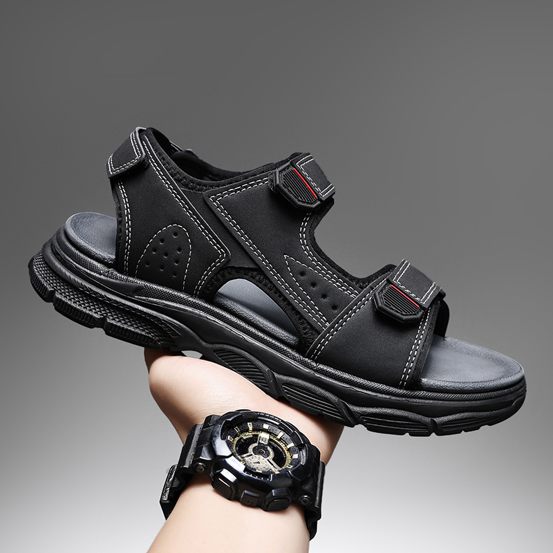 Men's Outdoor Sandals with Adj - Men Shoes Velcro review and price