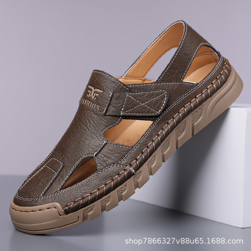 Hole shoes men's summer new ha - Men Shoes Velcro review and price