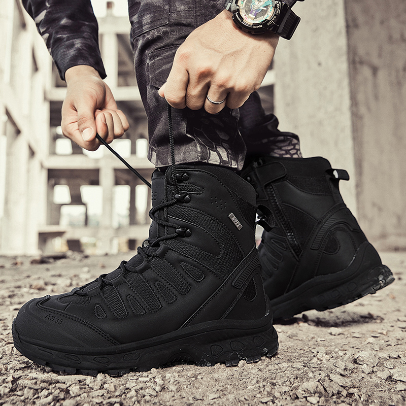 New Men Tactical Boots Militar - Men'S Shoes Hiking review and price