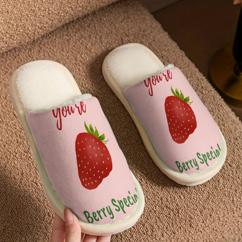 Strawberry Quote  Luxury Plush - Men Shoes Quotes review and price