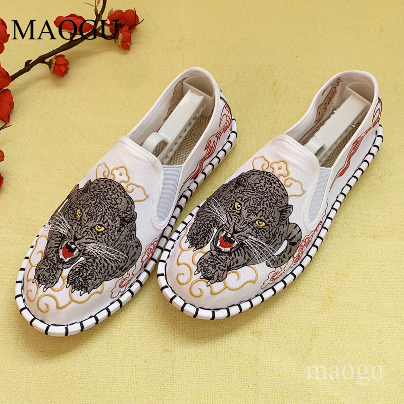 Unisex Chinese Style Embroider - Loafer Slip On Men review and price