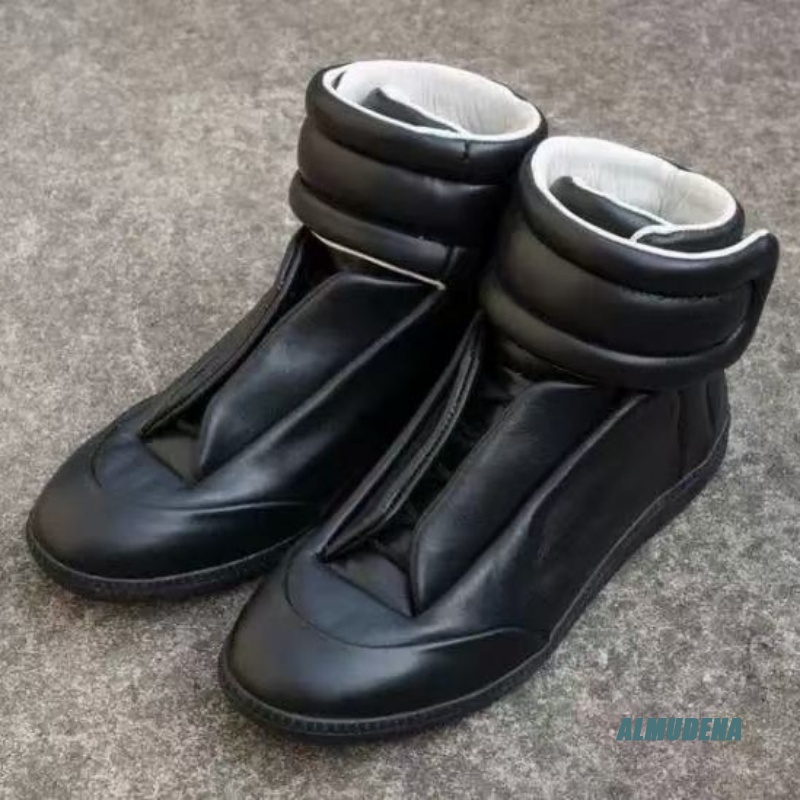 Black Solid Color Men's Casual - Men Shoes Velcro review and price