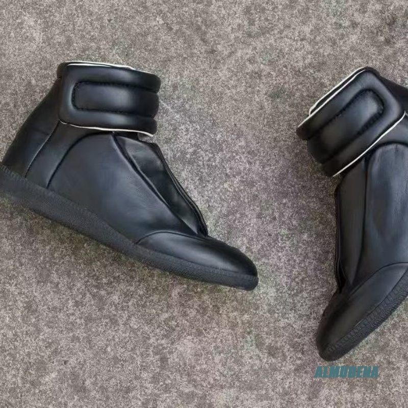 Black Solid Color Men's Casual - Men Shoes Velcro review and price