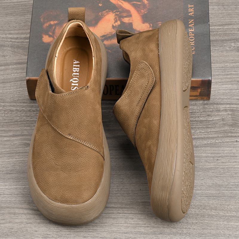 Men's 2026 New Casual Loafers  - Men Shoes Velcro review and price