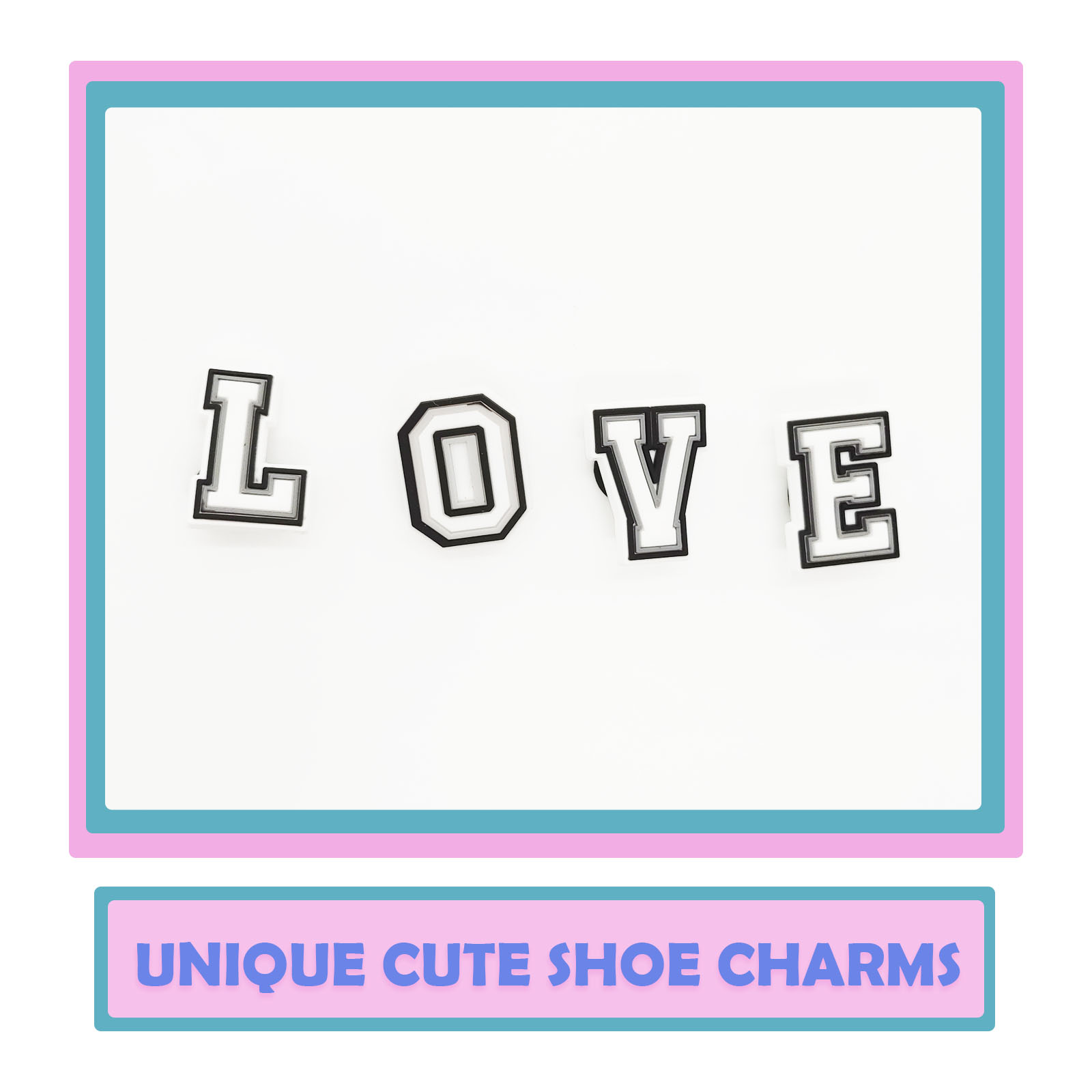 54Pcs Alphabet Shoe Charms - S - Men Shoes Variety review and price
