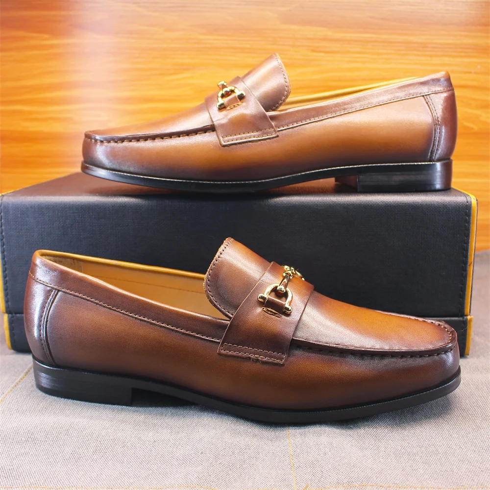 Men's Loafers Dress Shoes roun - Loafer Slip On Men review and price