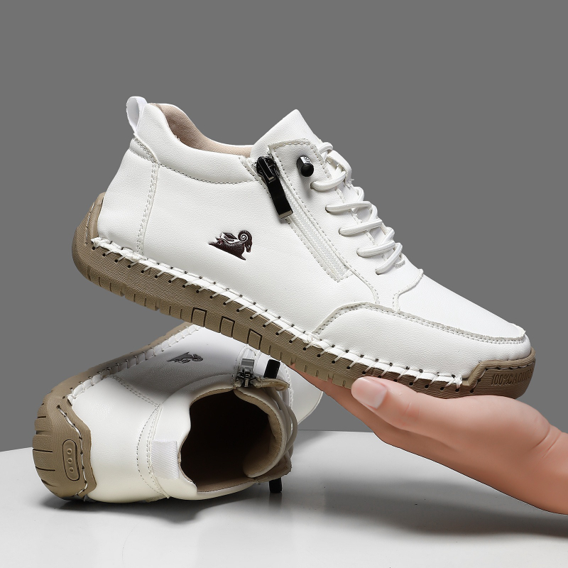 Women's Sneakers Handmade Leat - Men Shoes Marks review and price