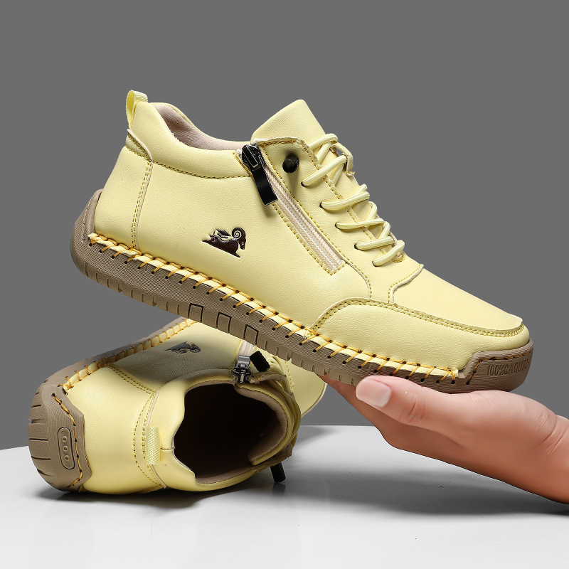 Women's Sneakers Handmade Leat - Men Shoes Marks review and price