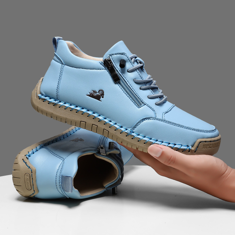Women's Sneakers Handmade Leat - Men Shoes Marks review and price